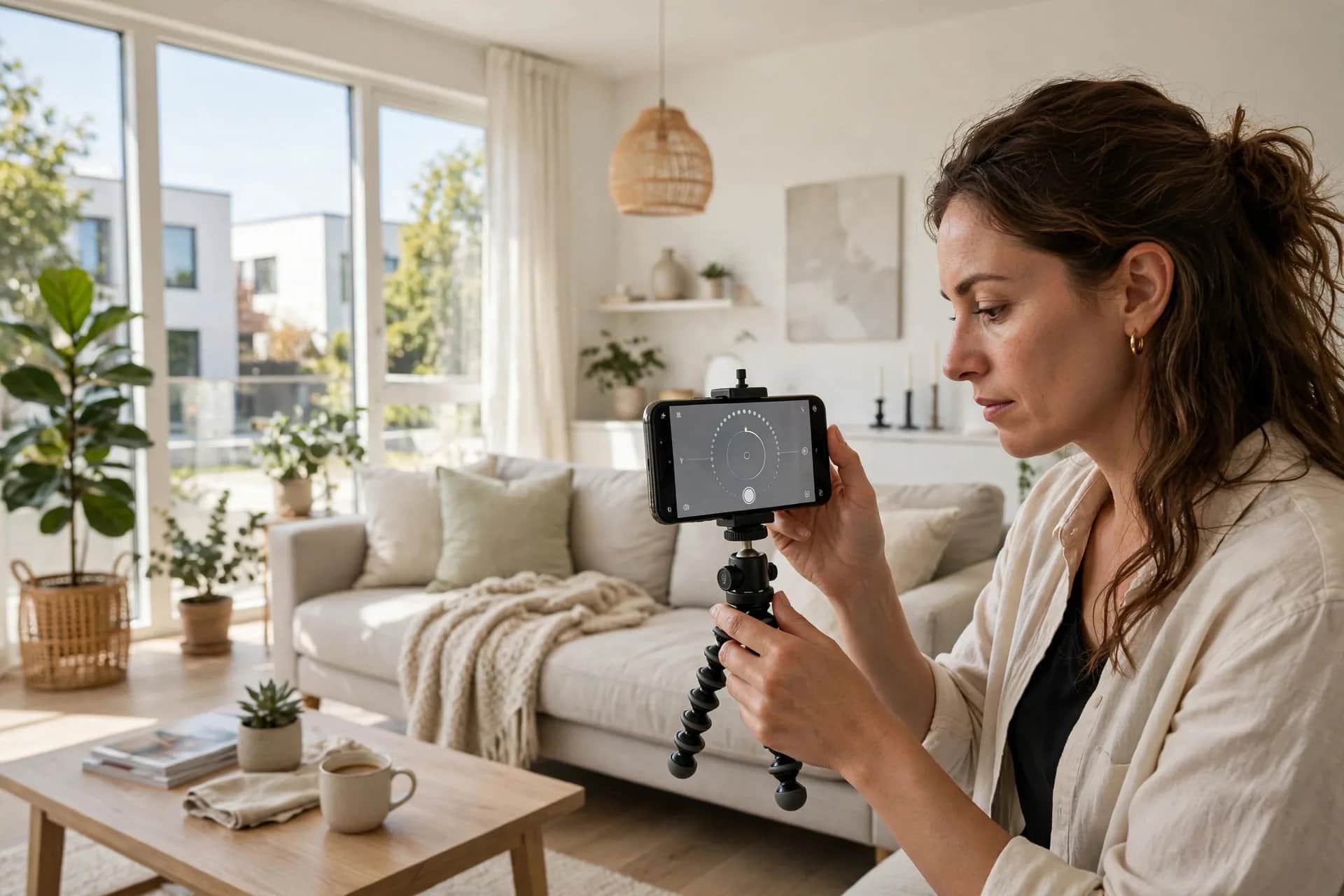 Illustrative image: How to shoot 360 photos with your phone for tours