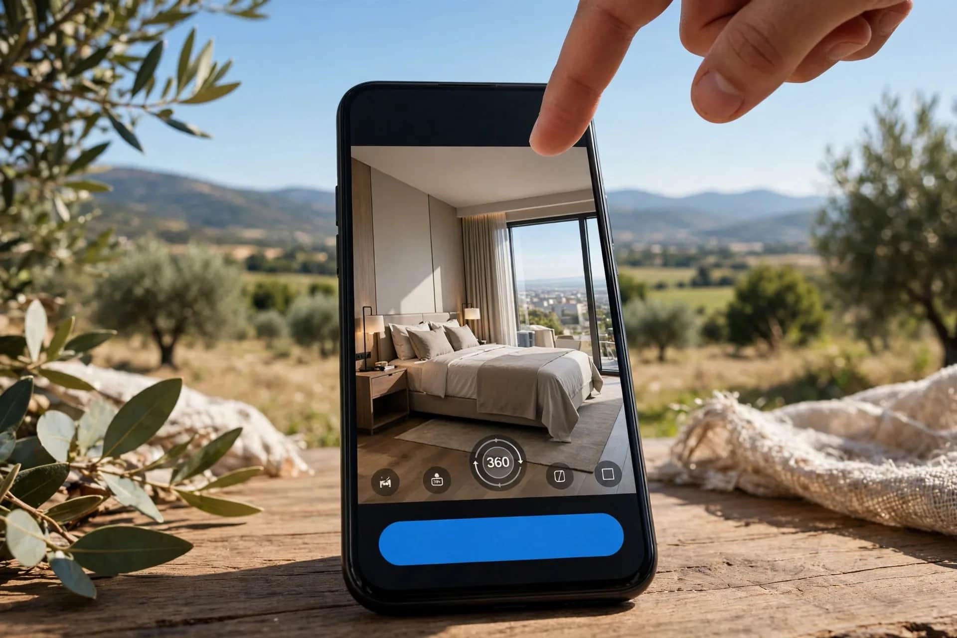 Illustrative image: Where to place contact CTAs inside a 360 tour?