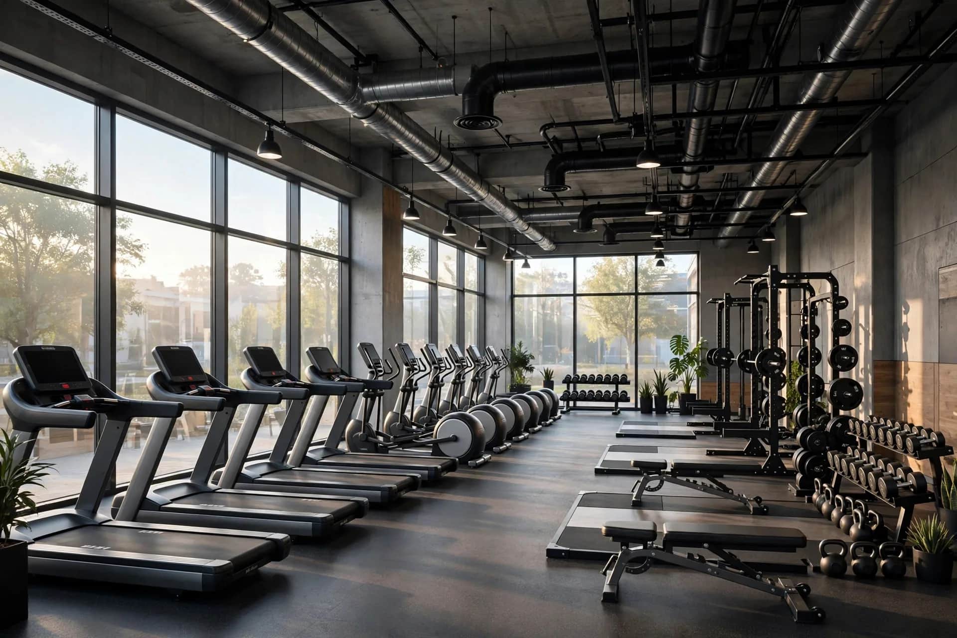 Ảnh minh họa: Tour 360 cho phòng gym và studio fitness