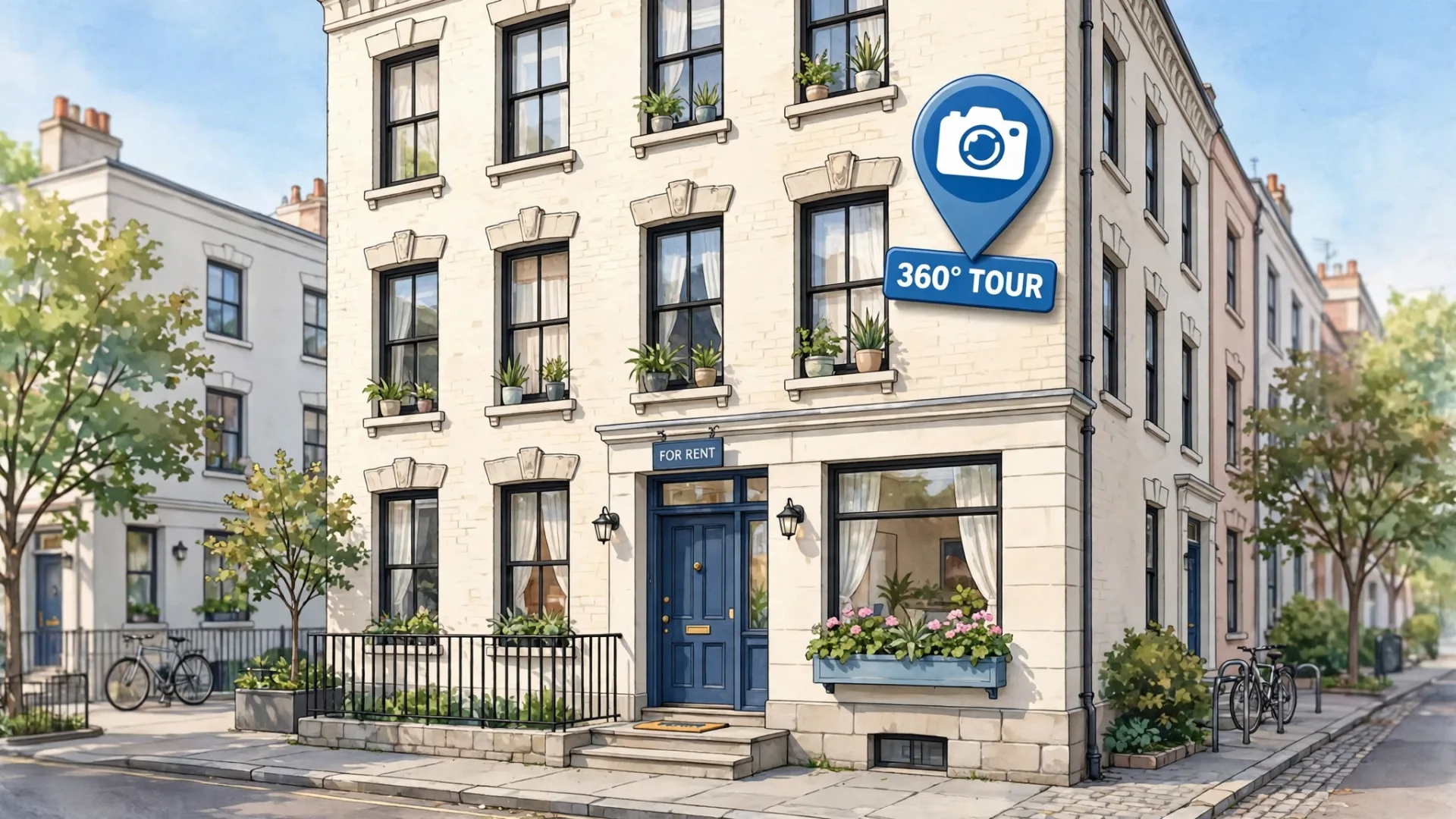 360 tours for townhouses and rentals: let tenants look before they book a visit