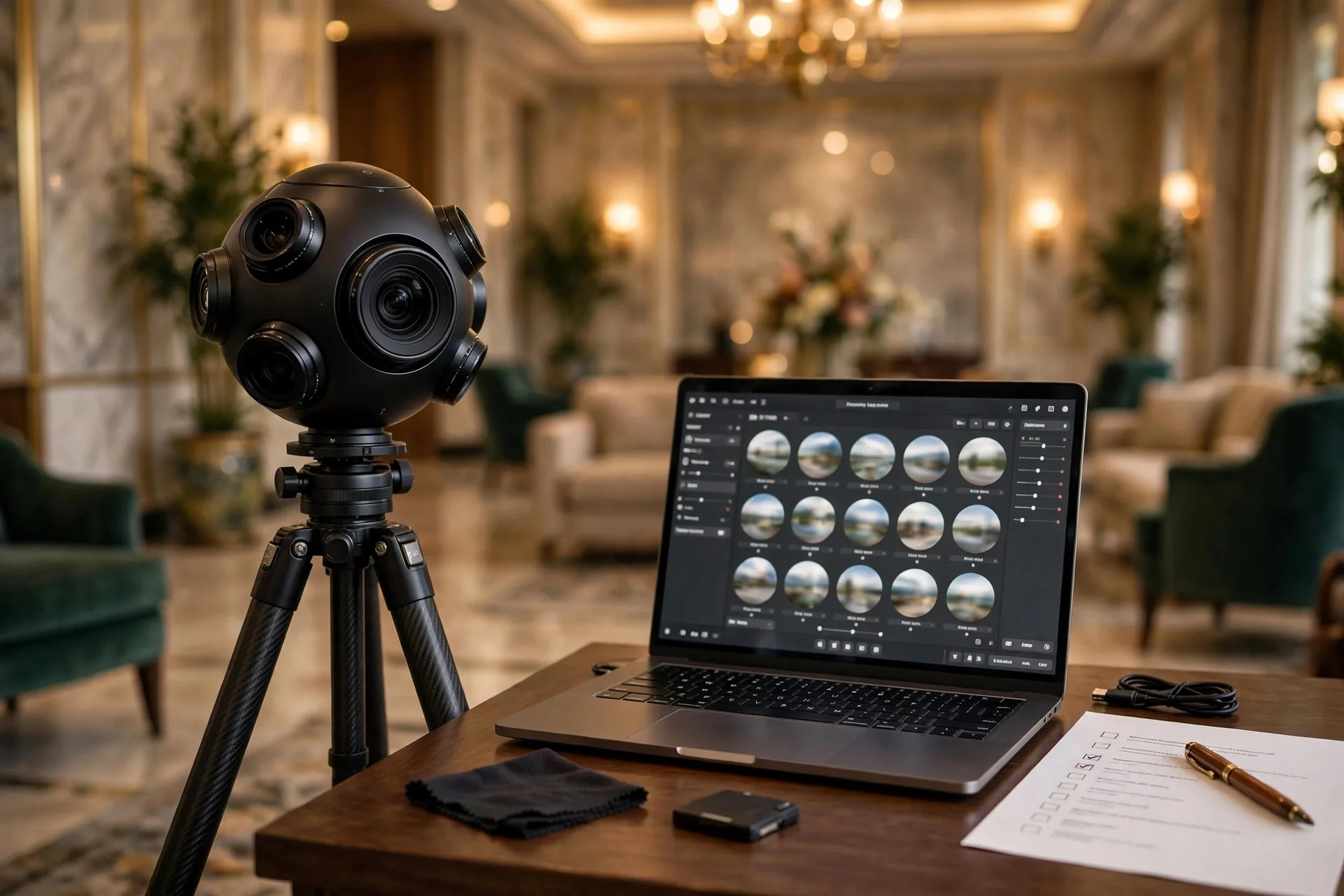 The 360 tour production process, from photos to handover